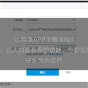 比特派APP下载 Bitpie钱包：强大的隐私保护功能，守护您的资产