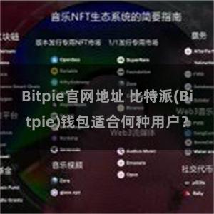 Bitpie官网地址 比特派(Bitpie)钱包适合何种用户？