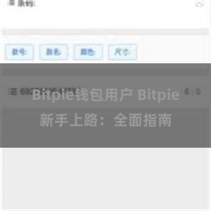 Bitpie钱包用户 Bitpie新手上路：全面指南