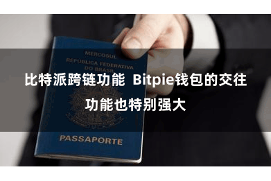 比特派跨链功能  Bitpie钱包的交往功能也特别强大