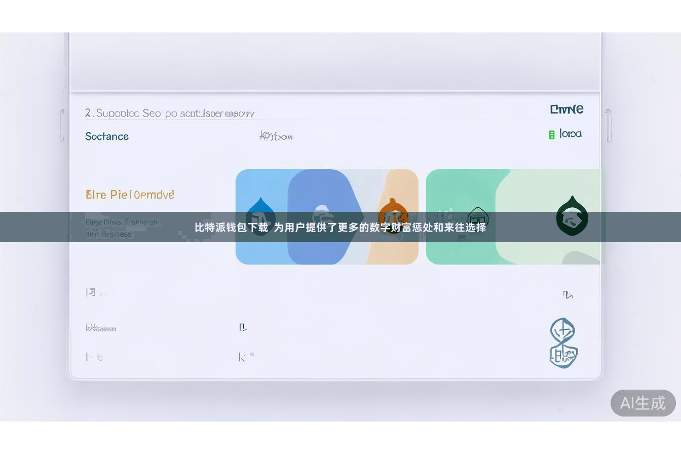 比特派钱包下载  为用户提供了更多的数字财富惩处和来往选择